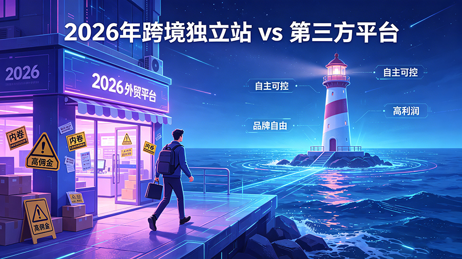 跨境独立站排名
