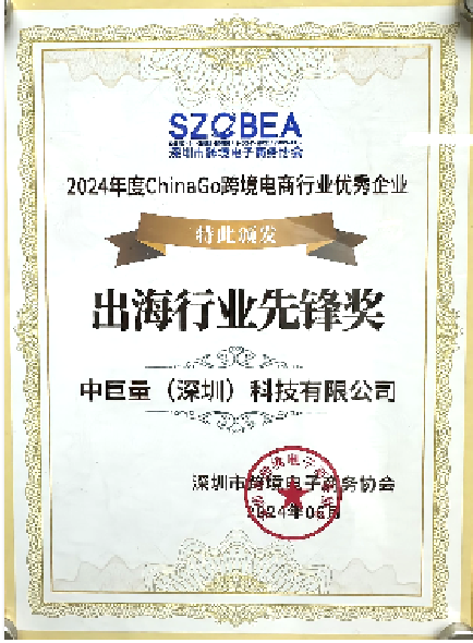 2024年度ChinaGo跨境电商行业优秀企业