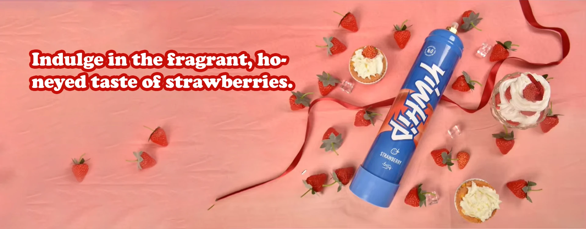 indulge in the fragrant,ho,neyed taste of strawberries